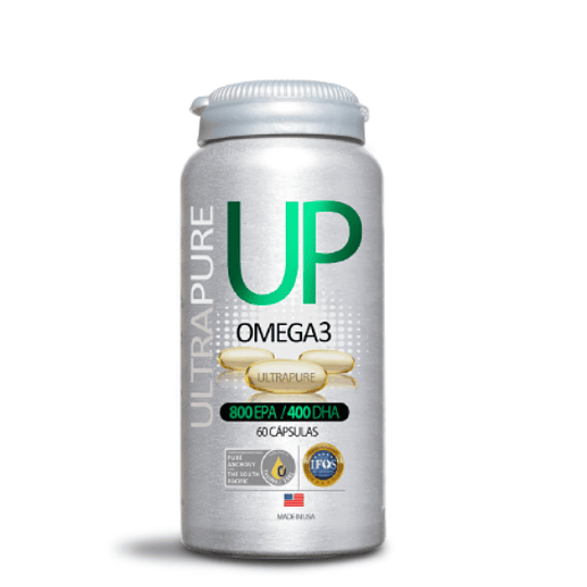 Up omega 3 Ultrapure 800 EPA / 400 DHA 60 cápsulas