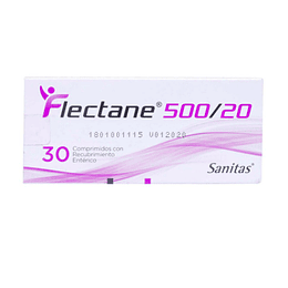Flectane 500 / 20 mg 30 comprimidos