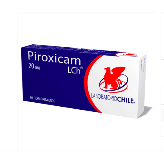 Piroxicam 20 mg 10 comprimidos