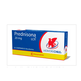 Prednisona 20 mg 20 comprimidos Chile