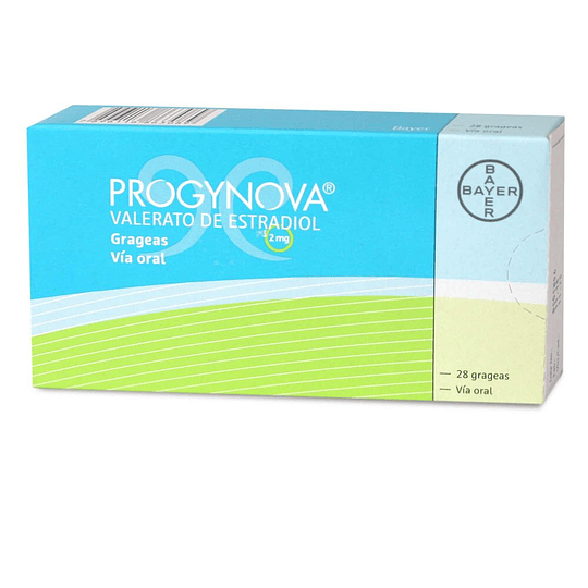 Progynova 2 mg 28 grageas