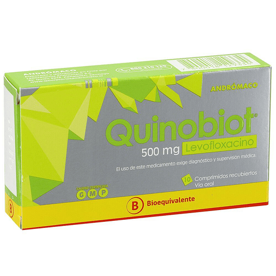Quinobiot 500 mg 10 comprimidos