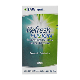 Refresh Fusion Solución oftálmica 10 ml 