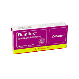 Remitex 10 mg 30 comprimidos 