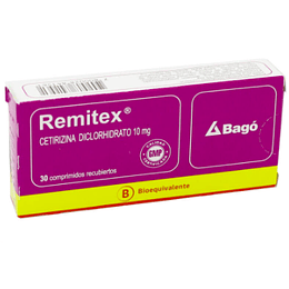 Remitex 10 mg 30 comprimidos 