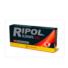 Ripol (Bioequivalente) Sildenafil 50 mg 5 comprimidos