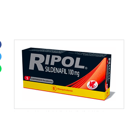 Ripol (Bioequivalente) Sildenafil 100 mg 5 comprimidos