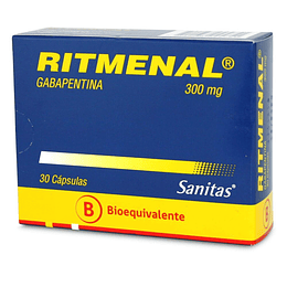 Ritmenal 300 mg 30 capsulas