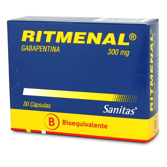 Ritmenal 300 mg 30 capsulas