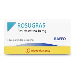 Rosugras 10 mg 30 comprimidos