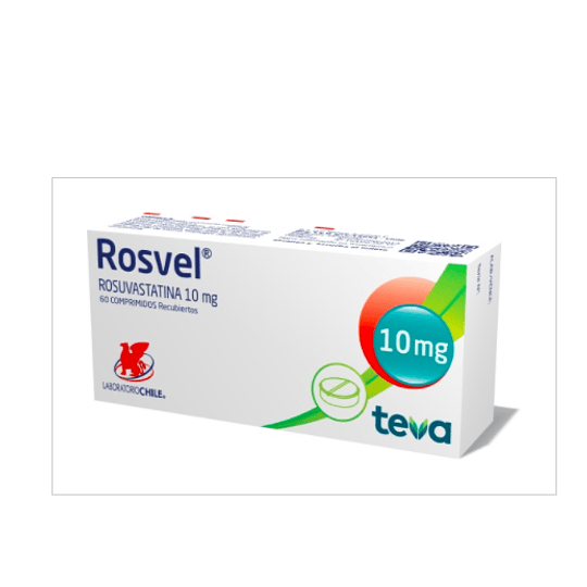 Rosvel 10 mg 60 comprimidos