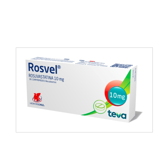 Rosvel 10 mg 30 comprimidos