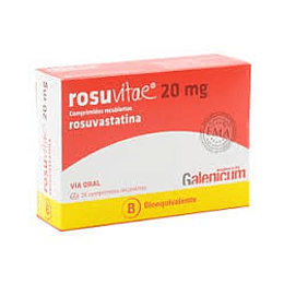 Rosuvitae 20 mg 28 comprimidos