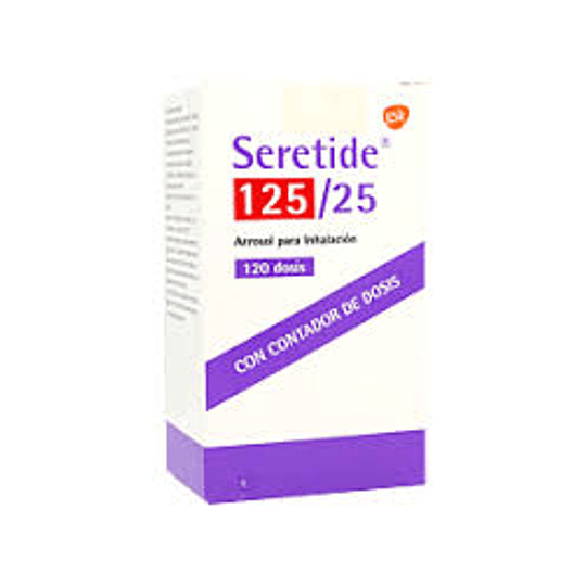 Seretide 125 / 25 mcg Inhalador 120 dosis