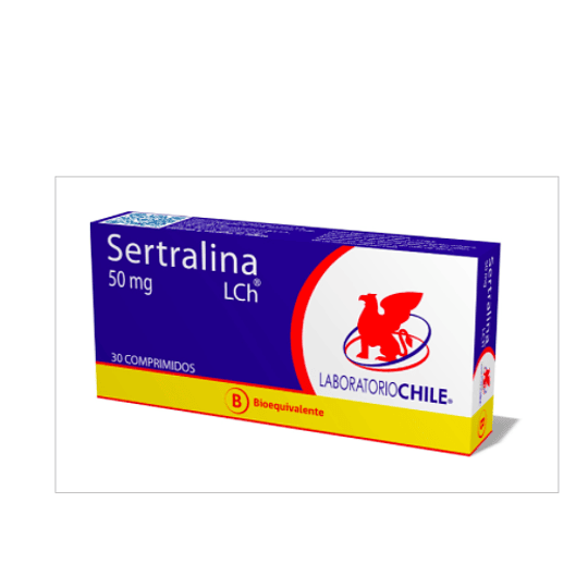 Sertralina 50 mg 30 comprimidos Chile