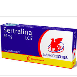 Sertralina 50 mg 30 comprimidos Chile