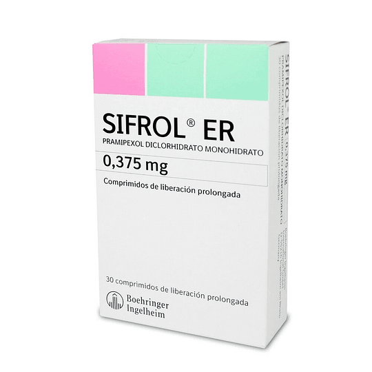 Sifrol ER 0,375 mg 30 comprimidos