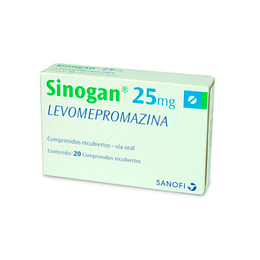 Sinogan 25 mg 20 comprimidos