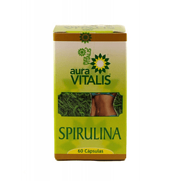 Spirulina 60 cápsulas