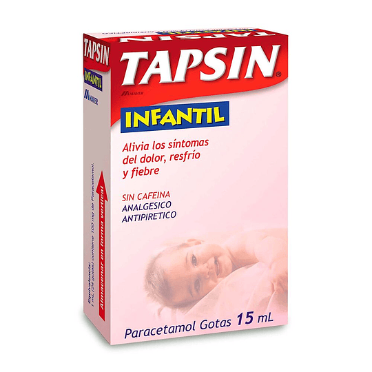 Tapsin 100 mg Infantil Gotas 15 ml 
