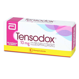 Tensodox 10 mg 10 comprimidos