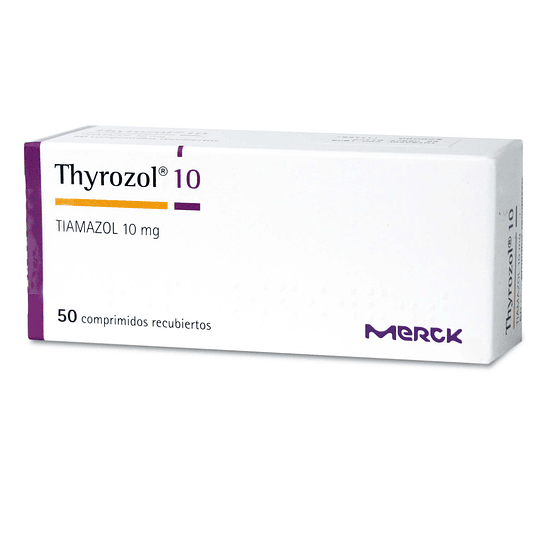 Thyrozol 10 mg 50 comprimidos