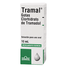Tramal 100 mg / ml Gotas 10 ml 
