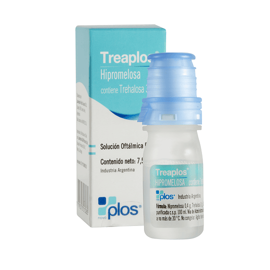 Treaplos (Trehalosa) Hipromelosa 0.4% Solución Oftálmica 7.5ml