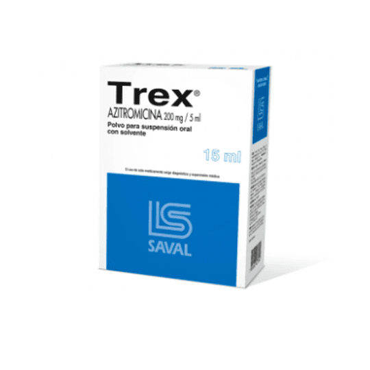 Trex 200 mg / 5 ml  Suspensión 15 ml