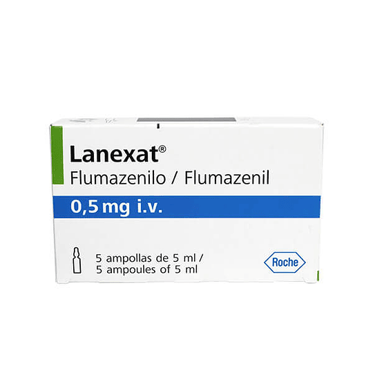 Lanexat 0,5 mg / 5 ml 5 ampollas IV