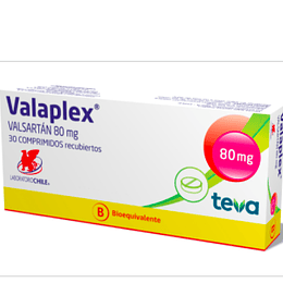 Valaplex 80 mg 30 comprimidos