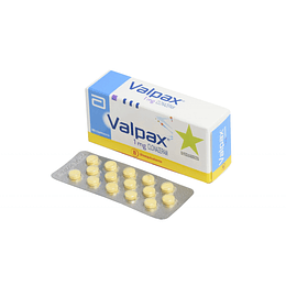Valpax 1 mg 30 comprimidos (Disponible sólo para compra en Local)