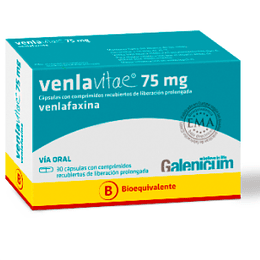 Venlavitae 75 mg 30 comprimidos