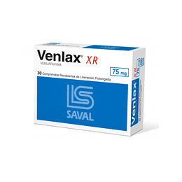 Venlax XR 75 mg 30 comprimidos