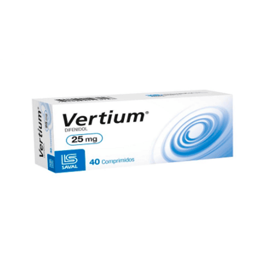 Vertium 25 mg 40 comprimidos