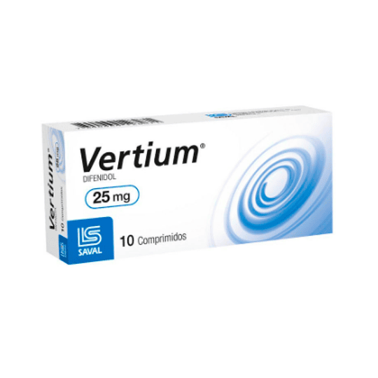 Vertium 25 mg 10 comprimidos