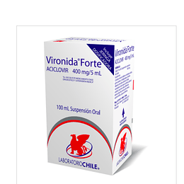 Vironida Forte  400 mg / 5 ml Suspensión 100 ml