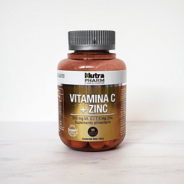 Vitamina C+ Zinc 90 cápsulas