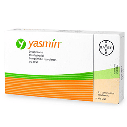 Yasmin Drospirenona / Etinilestradiol 21 Comprimidos Recubiertos