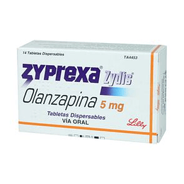 Zyprexa Zydis (R) Olanzapina 5mg 14 Comprimidos Recubiertos