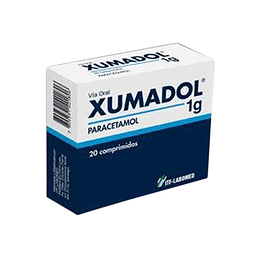 Xumadol Paracetamol -  1 gramo 20 comprimidos