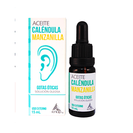 Aceite Caléndula Manzanilla Gotas óticas 15 ml Knop