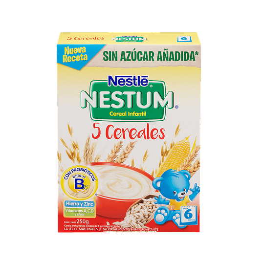 Nestum 5 cereales 250 gramos 