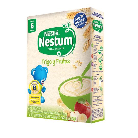 Nestum Trigo Frutas 250 gramos 