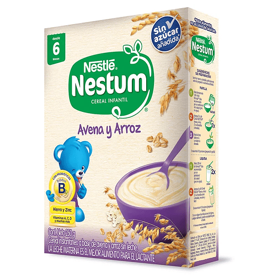 Nestum Avena Arroz 250 gramos 