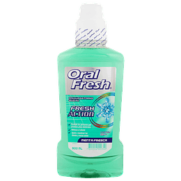 Oral Fresh Enjuague bucal Menta fresca 500 ml