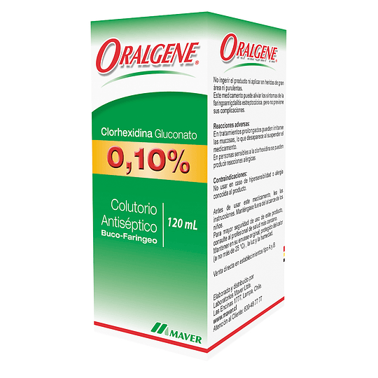Oralgene 0,10 Enjuague bucal 120 ml