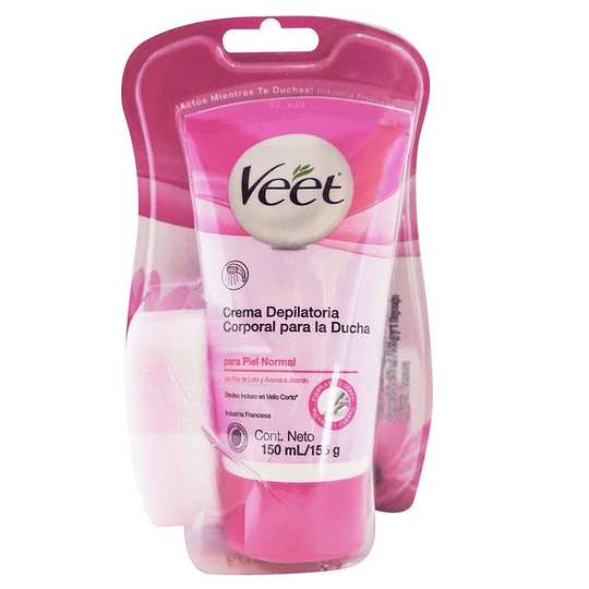 Veet Crema depilatoria Ducha Piel normal 150 ml