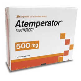 Atemperator 500 mg 20 comprimidos