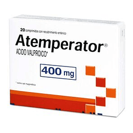 Atemperator Acido Valproico 400 mg 20 comprimidos
